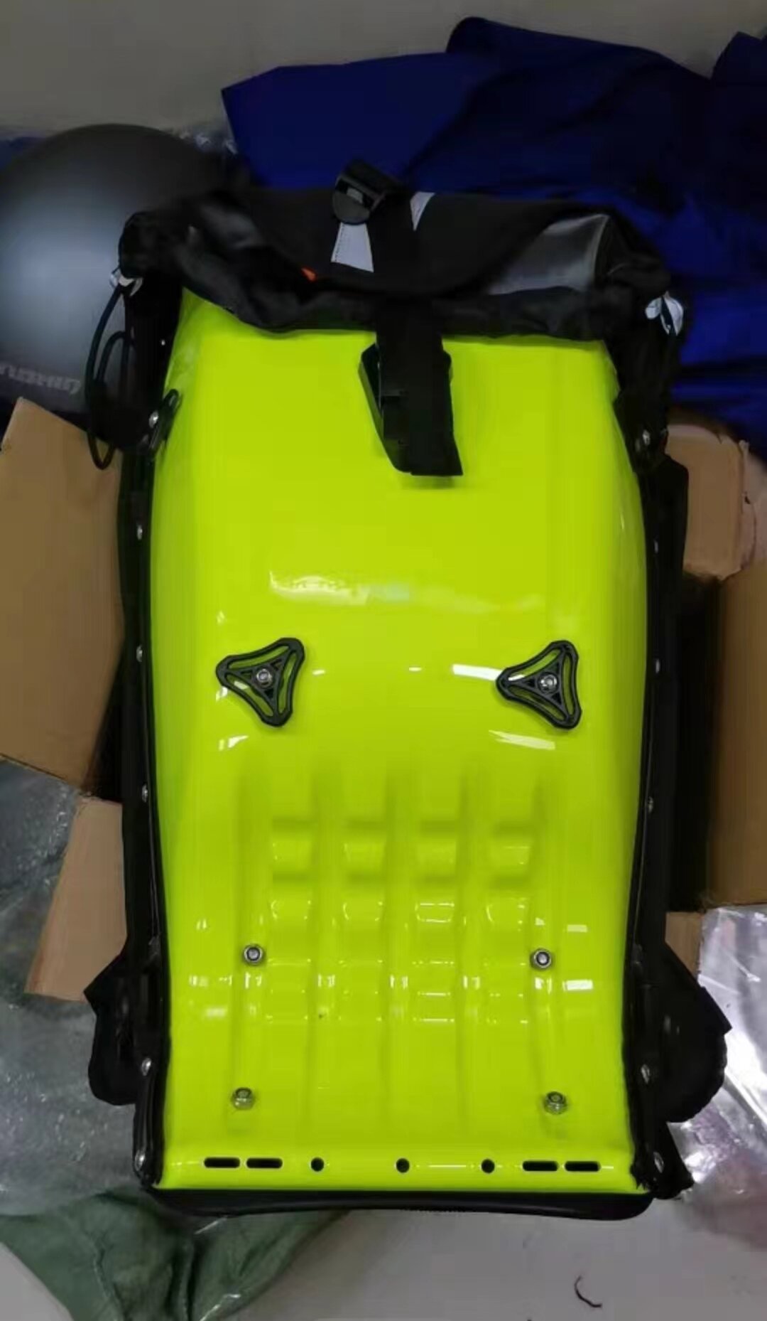 Anoka Backpack Snail Snail Hard Shell Backpack Baby Motorcycle Riding