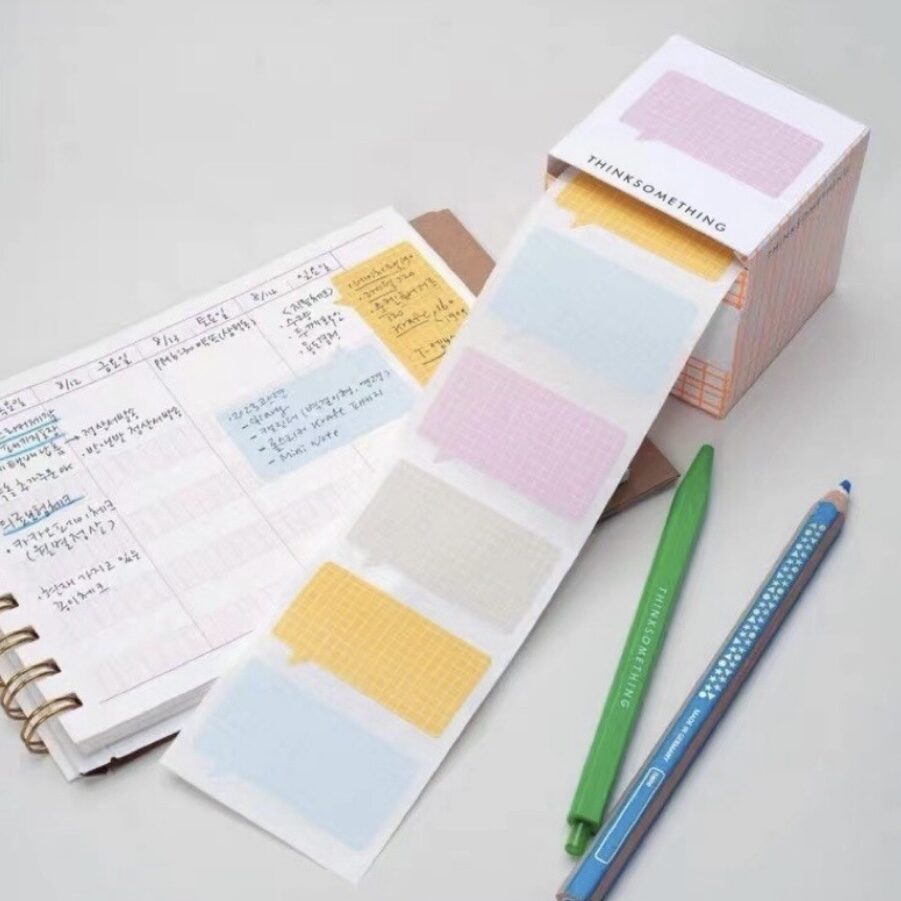 Dopamine Color Series Pull-Out Sticky Notes Student Simple INS Plan ...