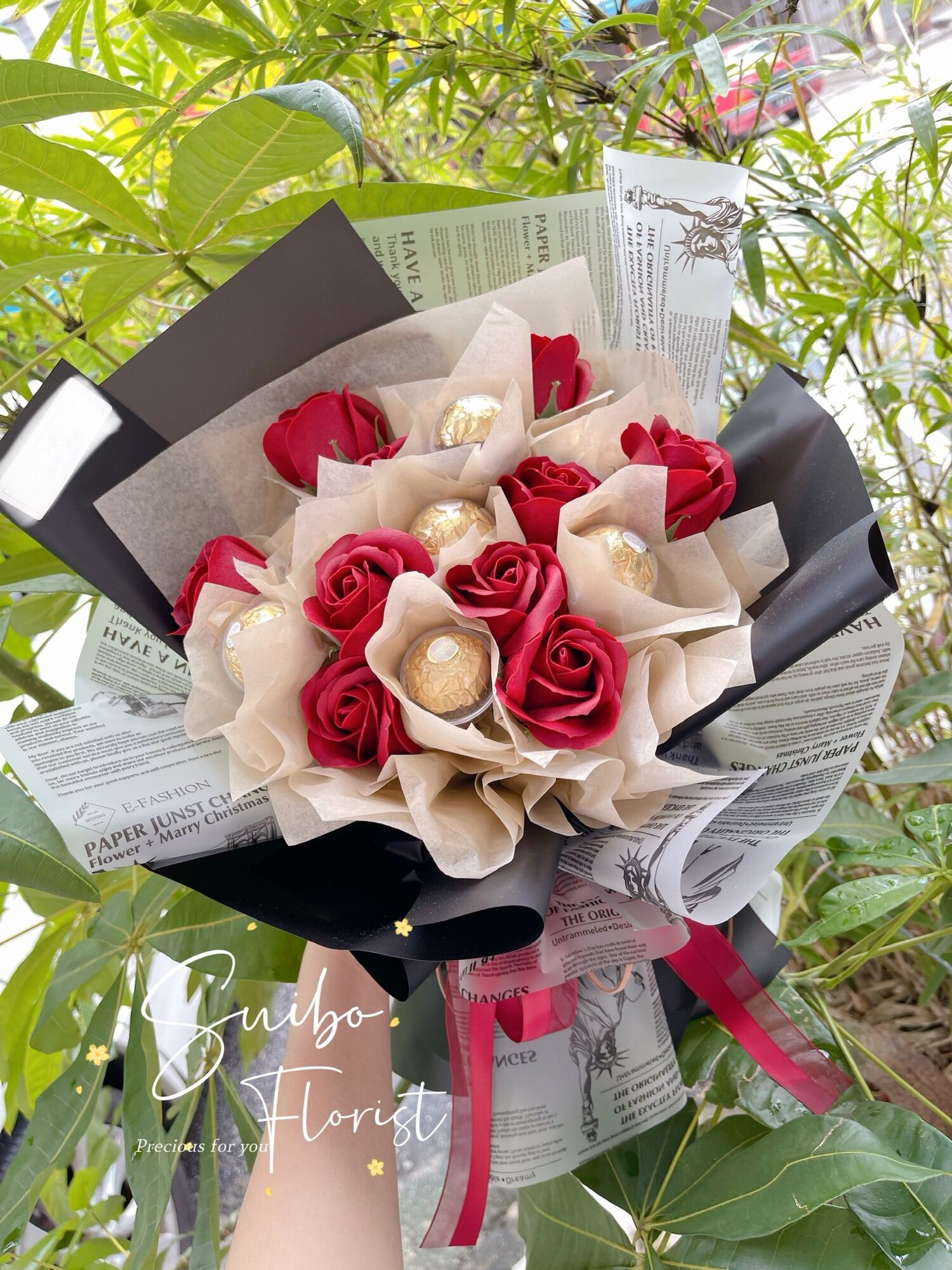 MINI CHOCOLATE BOUQUET/BUNGA COKLAT MURAH