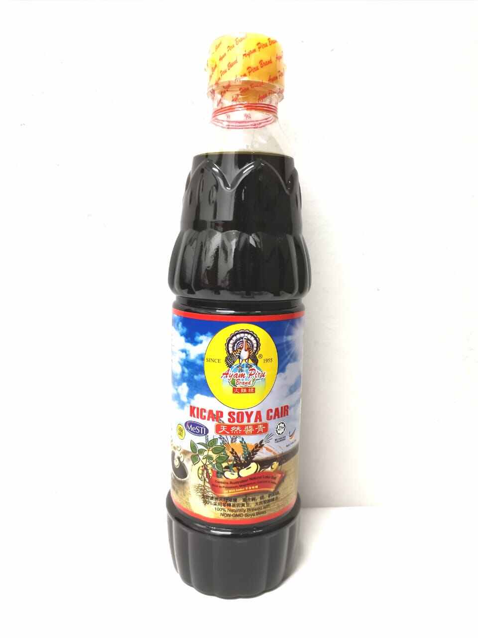Kicap Soya Cair Ayam Piru 630ml/ Ayam Piru Brand Light Soy Sauce 630ml