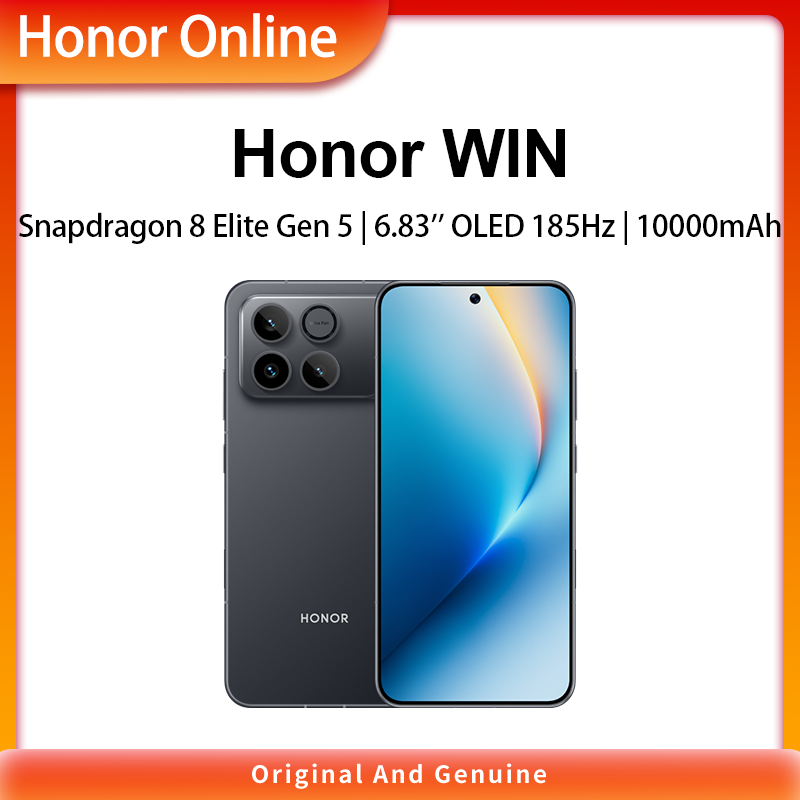 Honor WIN Snapdragon 8 Elite Gen 5 6.83'' OLED 185Hz 10000mAh 100W Presyo 38,799 Piso*Libreng Shipping