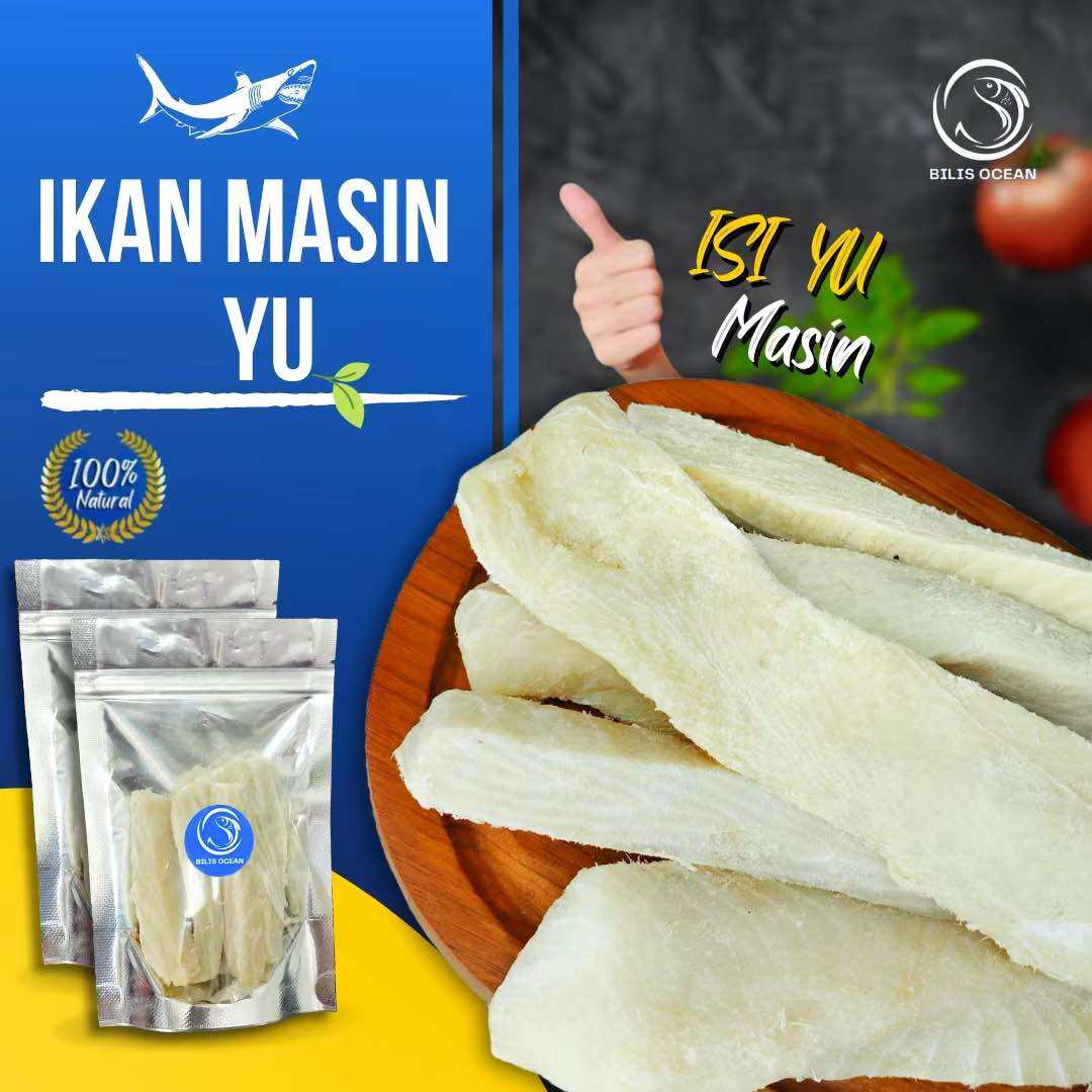 Ikan masin isi yu / Salted shark | Lazada