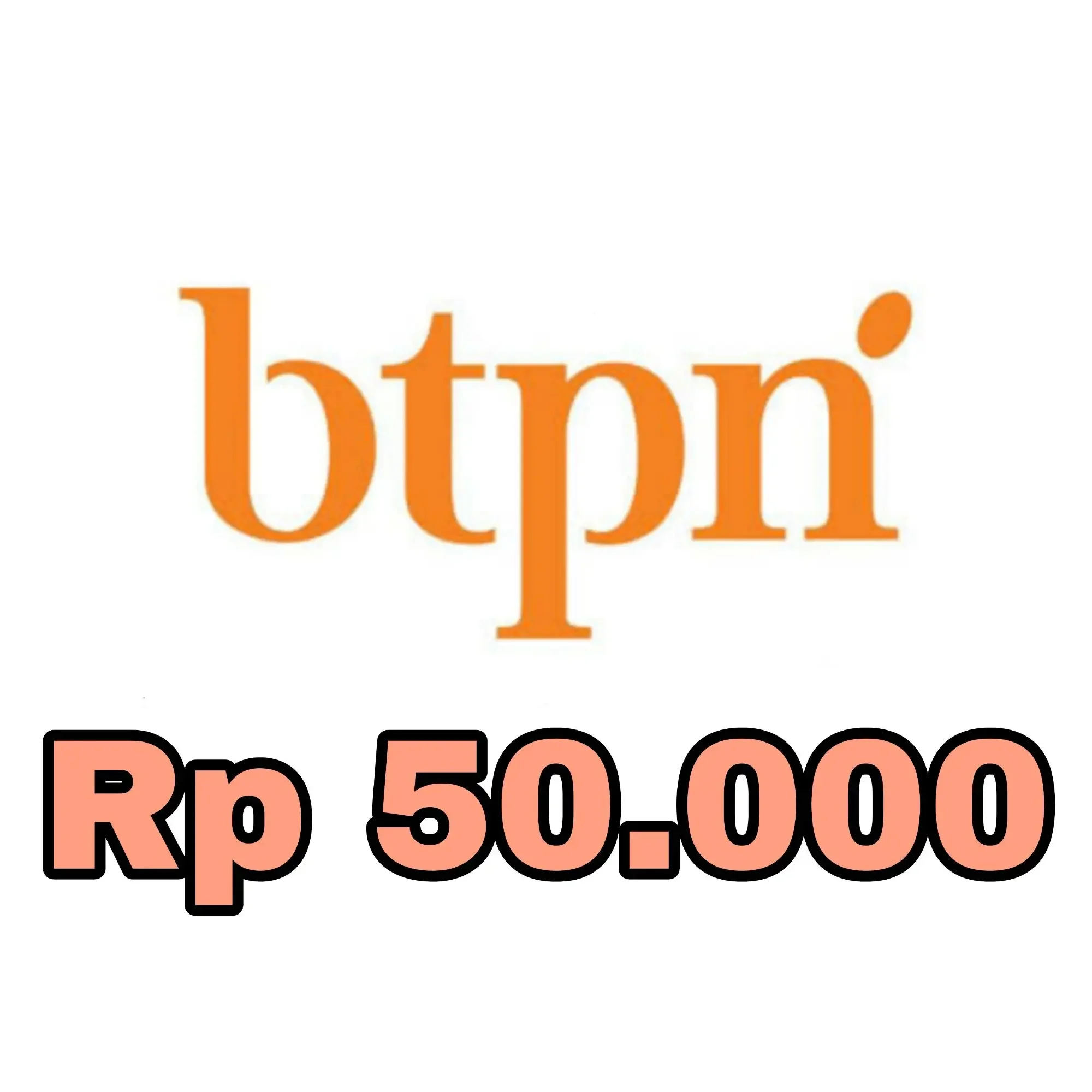 Isi Ulang BTPN Indonesia Rp 50.000