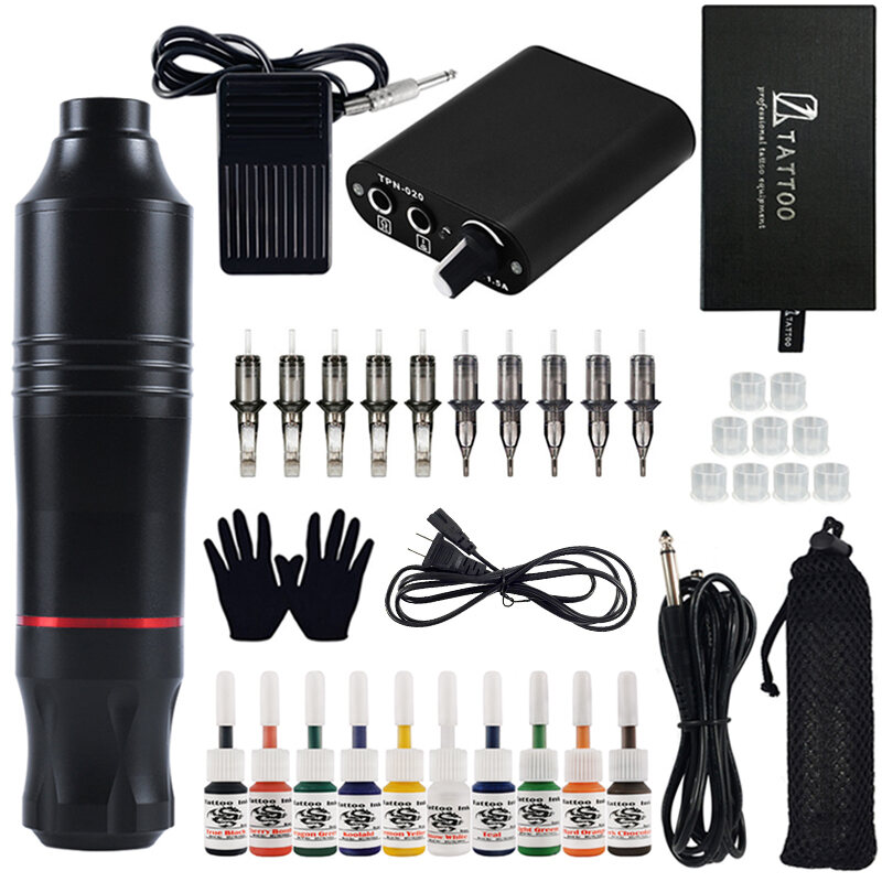 Mesin Tatoo Full Set Tattoo Machine Full Set Mesin Tattoo Full Set mesin tato Tattoo Machine Original
