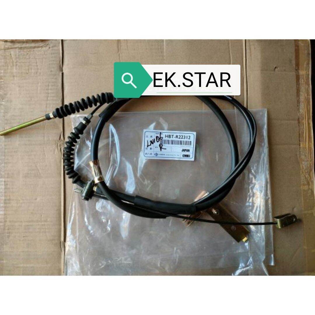 thumbnail image 2 of Tora Front & Rear Park Brake Cable Set For Toyota Hilux LN106 1988-99 4WD Ute 2 of 2