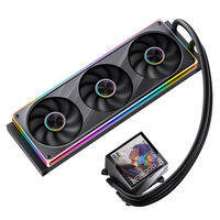 Jonsbo TM-360E น้ำ-หม้อน้ำระบายความร้อน3.95-นิ้วหน้าจอแสดงผล CPU ฮีทซิงค์ ArBB โฮสต์พัดลมทำความเย็น AIO ทั้งหมดในเครื่องทำความเย็น